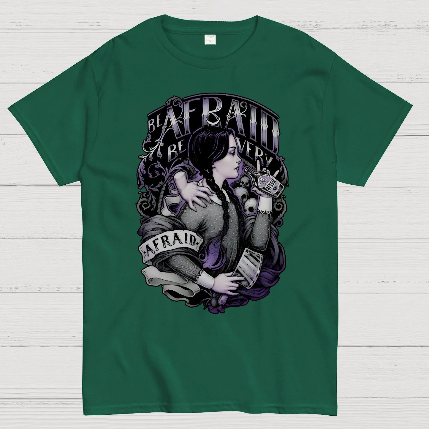 Be Afraid Geek T-Shirt