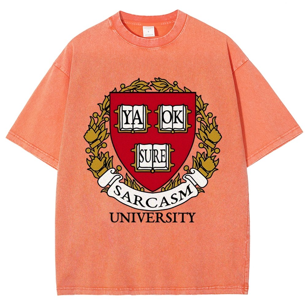 Ivy League Sarcasm Vintage Distressed T-shirt