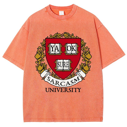 Ivy League Sarcasm Vintage Distressed T-shirt