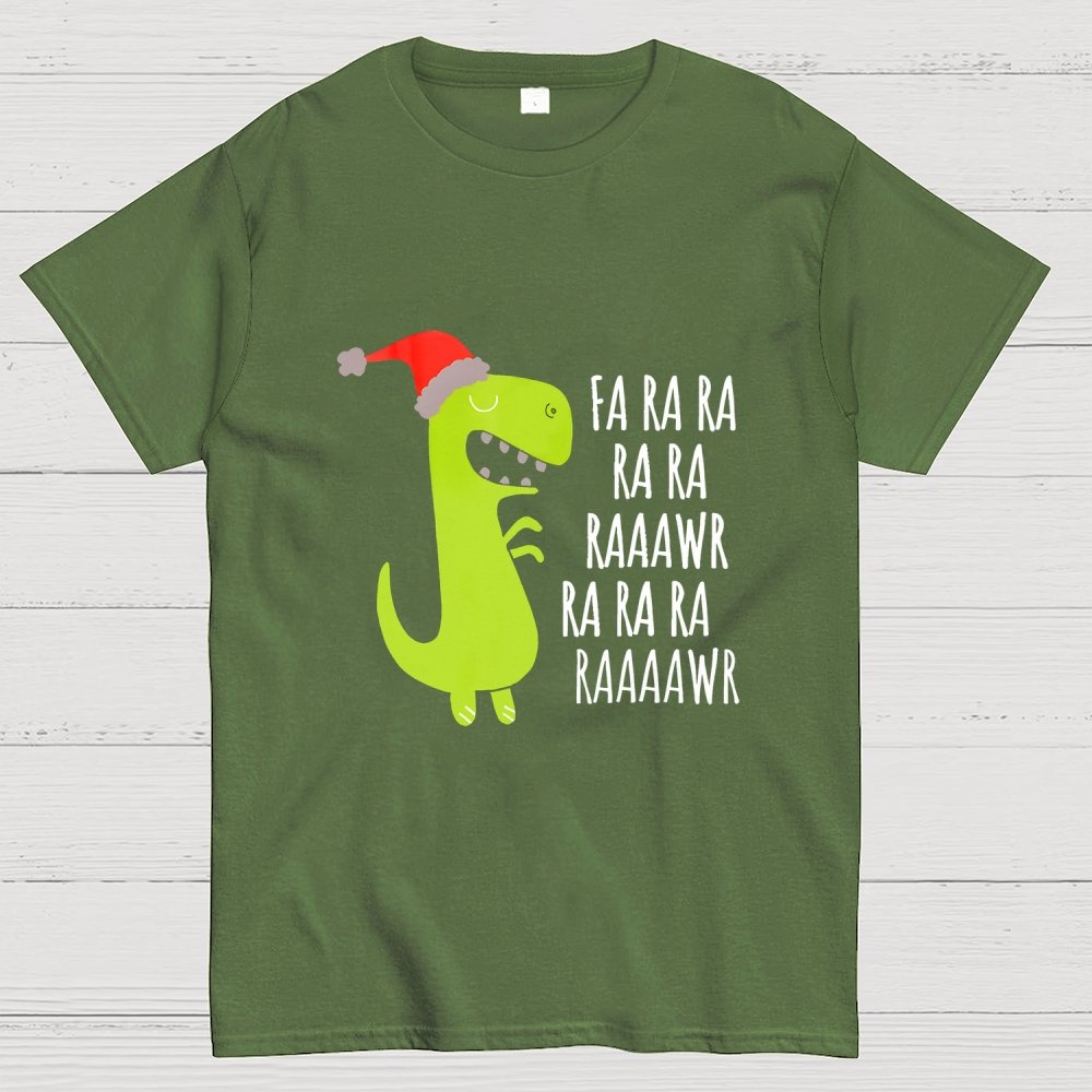 Dinosaur Fa Ra RaRawrRawr Geek T-Shirt