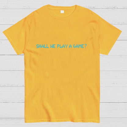 Shall We Play A Game Geek T-Shirt