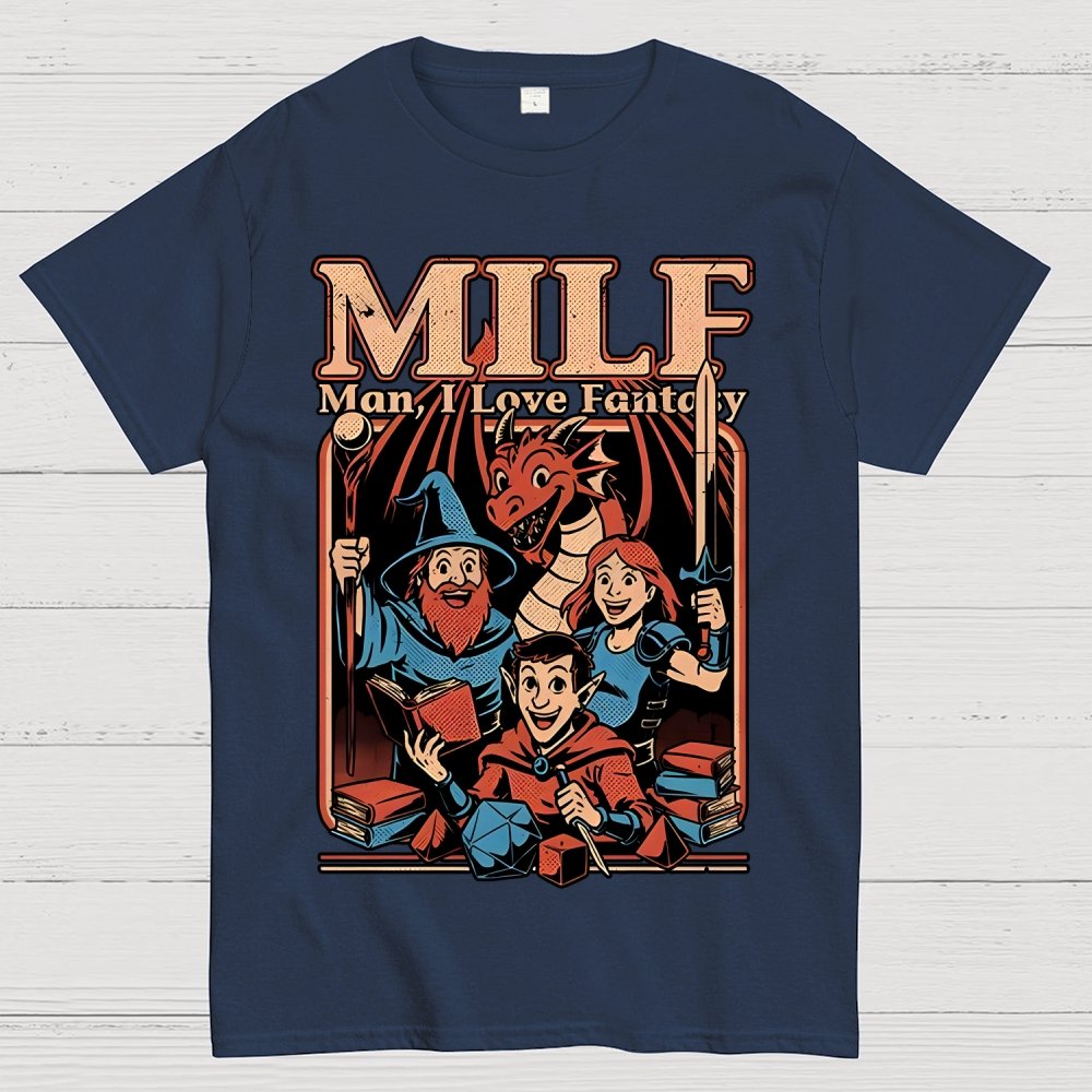 Vintage RPG Crew Joke Geek T-Shirt