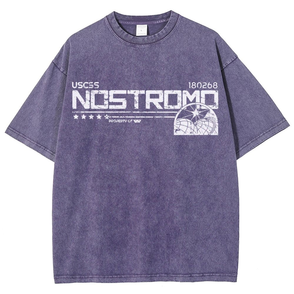 Space Crew Vintage Distressed T-shirt