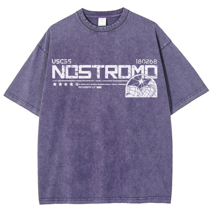 Space Crew Vintage Distressed T-shirt