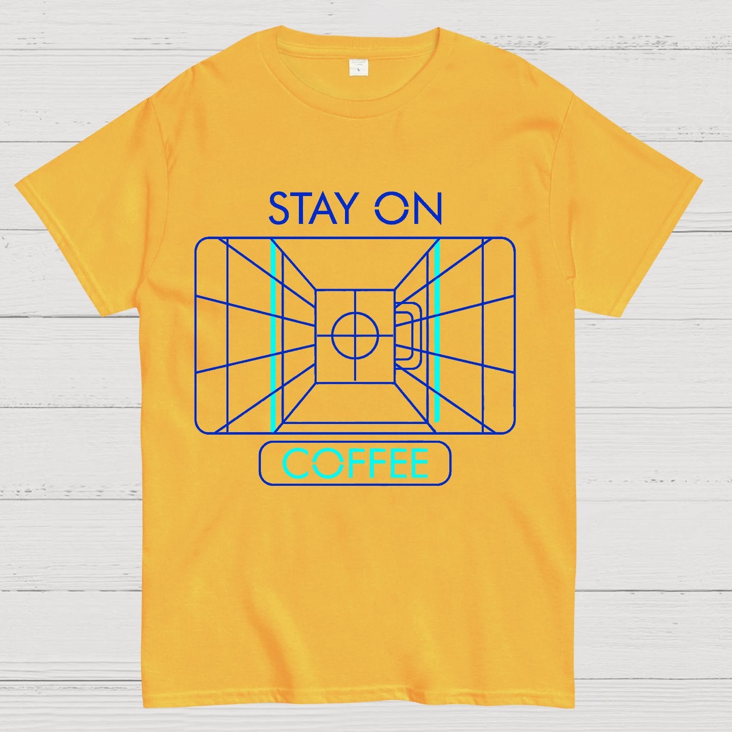 Stay On Coffee Geek T-Shirt