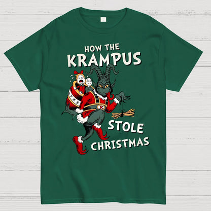 How The Krampus Stole Christmas Geek T-Shirt