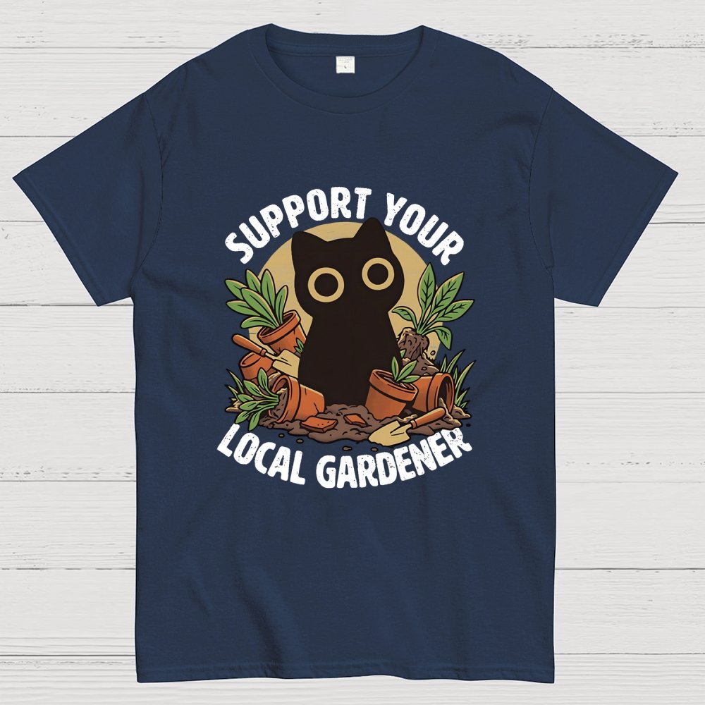 Support Your Local Gardener Geek T-Shirt