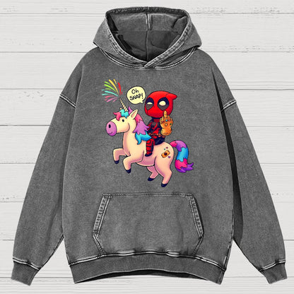 Lnfinity Chimichanga Vintage Distressed Hoodie