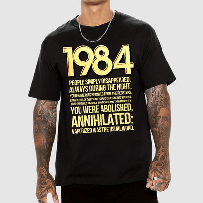 1984-Evaporation-Satire Geek T-Shirt