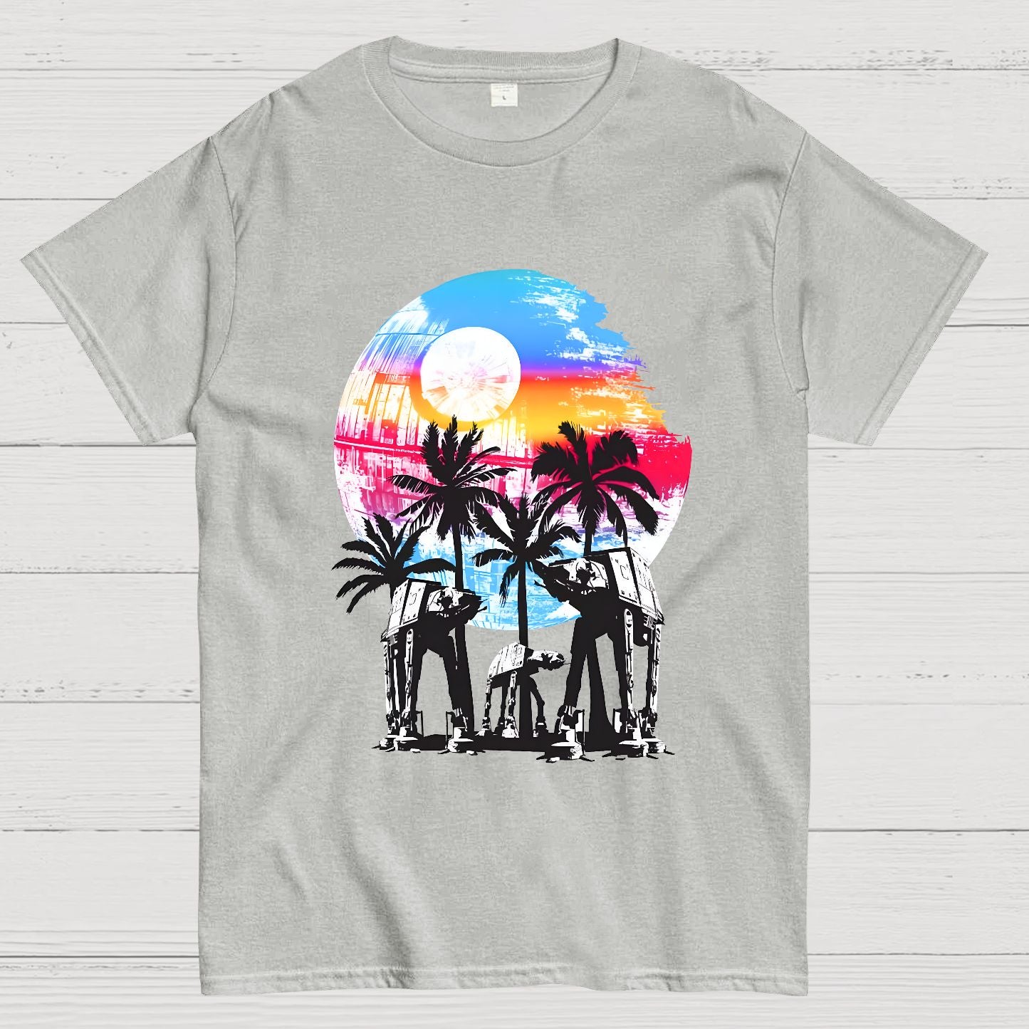 Robot Summer Assault Geek T-Shirt