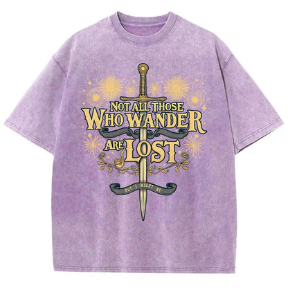 I might be lost Vintage Distressed T-shirt