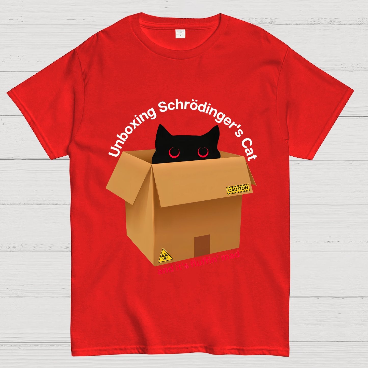 Unboxing Schrodinger's Cat Geeky T-Shirt