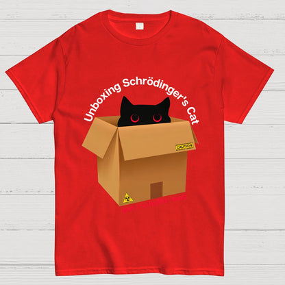 Unboxing Schrodinger's Cat Geeky T-Shirt