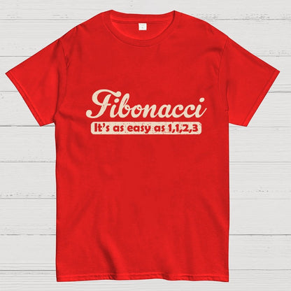 Fibonacci Funny Math Unisex Geek T-Shirt