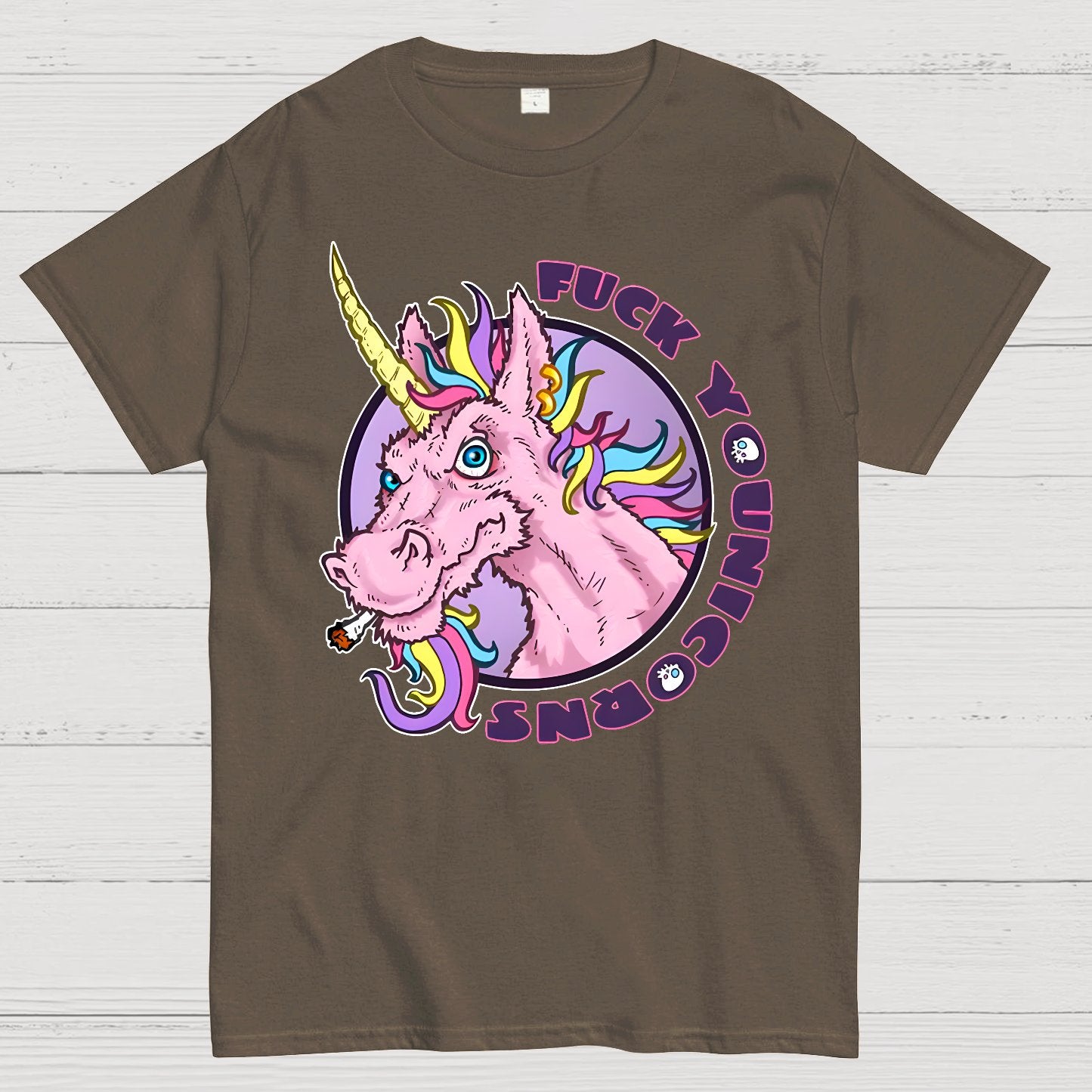 The FUCK YOUnicorns Geek T-Shirt