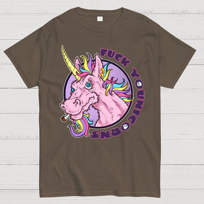 The FUCK YOUnicorns Geek T-Shirt