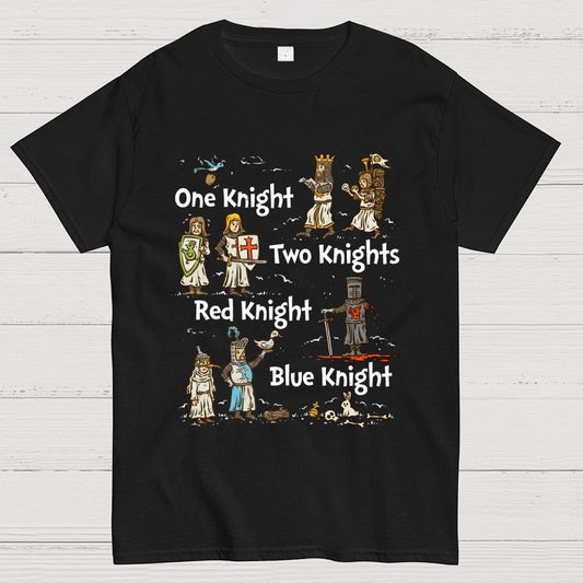 Red Knight, Blue Knight Unisex Geek T-Shirt