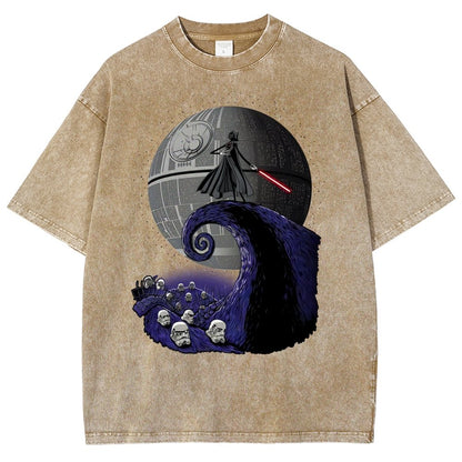 The Nightmare Before Realm Vintage Distressed T-shirt