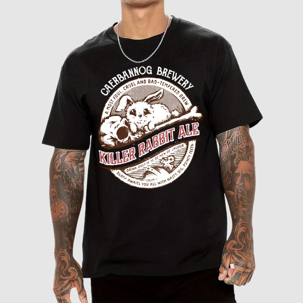 Killer Rabbit Ale Unisex Geek T-Shirt
