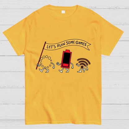 Let's Ruin Some Games Geek T-Shirt
