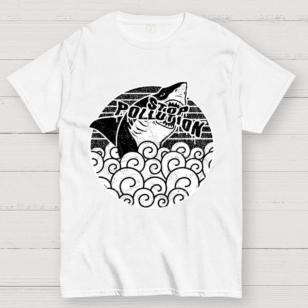Stop Pollution Geek T-Shirt