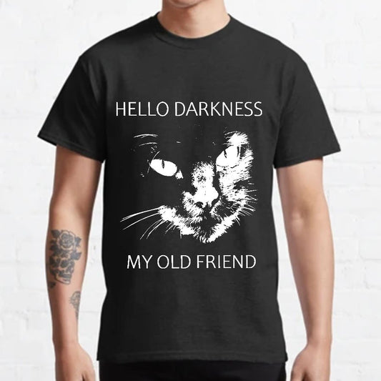 Hello Darkness My Old Friend Geeky T-Shirt