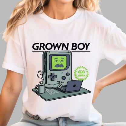 Grown Boy Geek T-Shirt