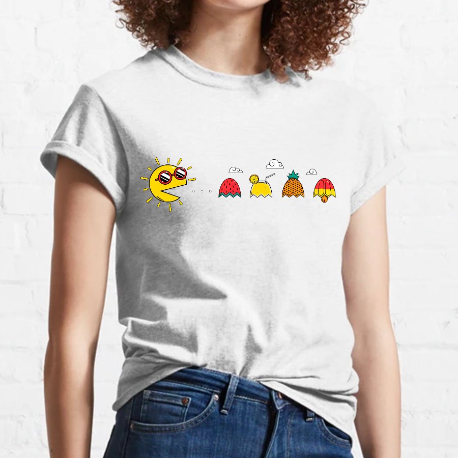 PAC-SUMMER Geeky T-Shirt