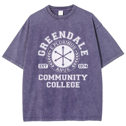 Sunnydale Community College Vintage Distressed T-shirt