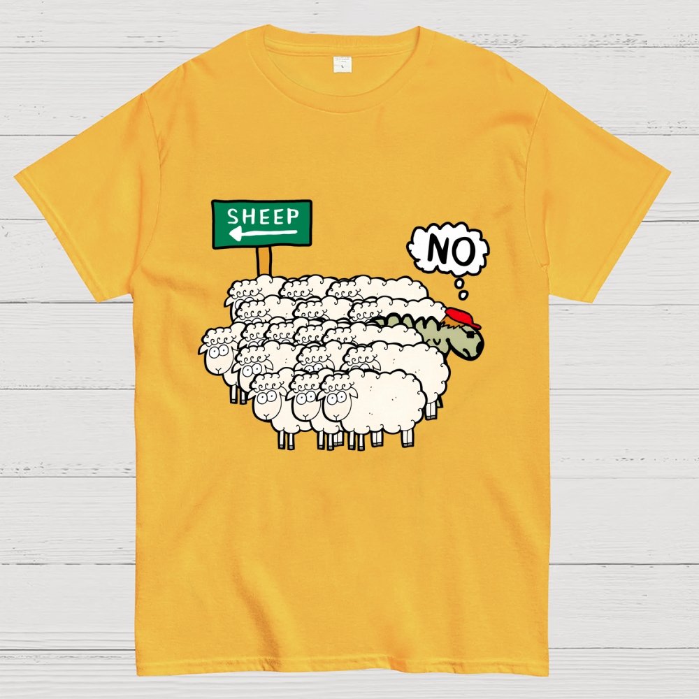 Don't Be a Sheep Geek T-Shirt