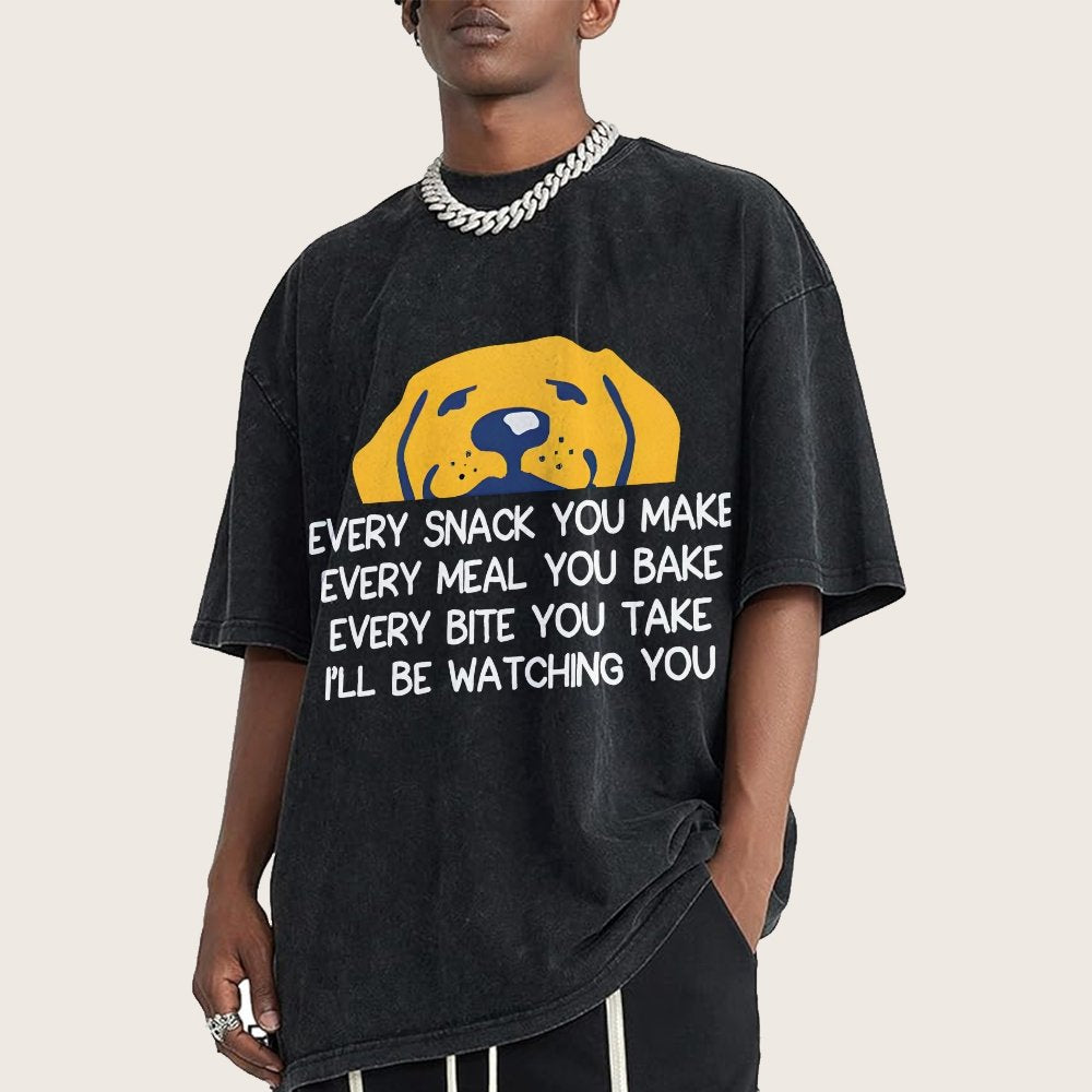 Every Snack You Make Vintage Distressed T-shirt