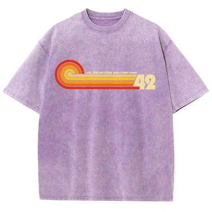 Answer Vintage Distressed T-shirt