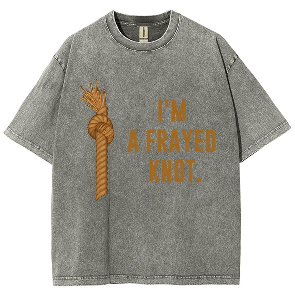 I'm A Frayed Knot Vintage Distressed T-shirt