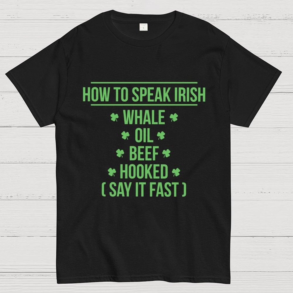 St. Patrick's Day How To Speak Irish Geek T-Shirt