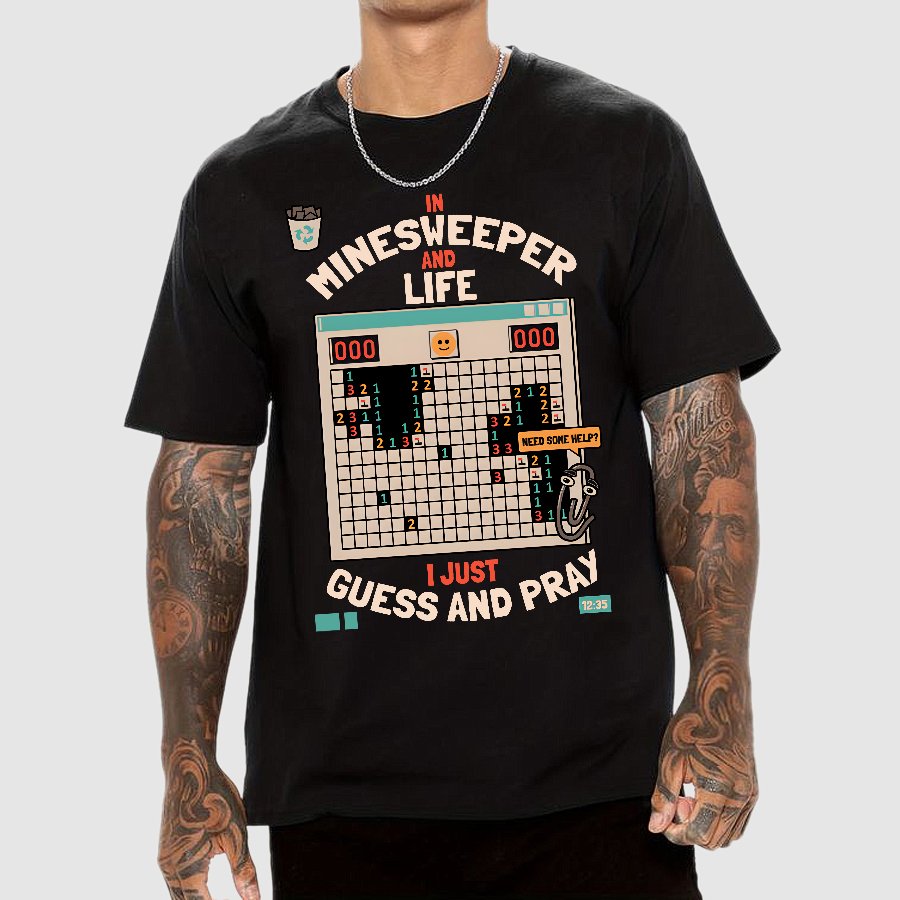 The Minesweeper Philosophy Geek T-Shirt