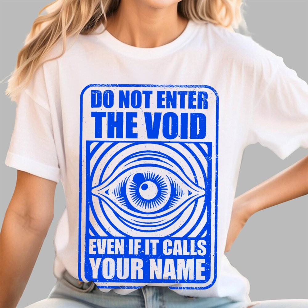 Horror Signs Call Void Geek T-Shirt