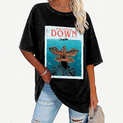 The Mysterious Realm Vintage Distressed T-shirt