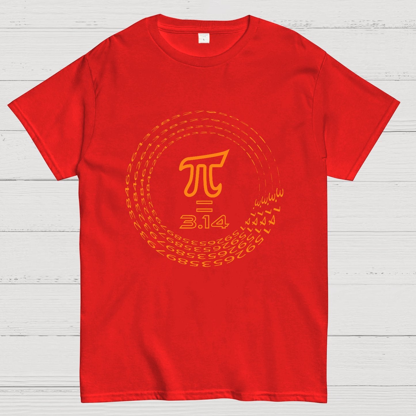 π，Pi Design For Math Teacher Geeky T-Shirt