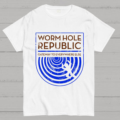 Worm Hole Republic Geek T-Shirt