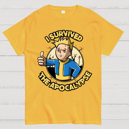 I Survived the Apocalypse Geek T-Shirt