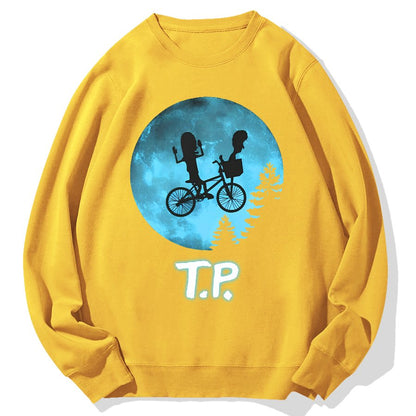 Funny Retro 80's Extraterrestrial Movie Parody 90's Geek Cotton Sweatshirt