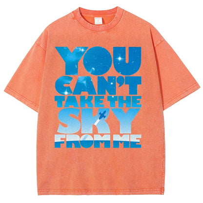 You Can’t Take The Sky Vintage Distressed T-shirt
