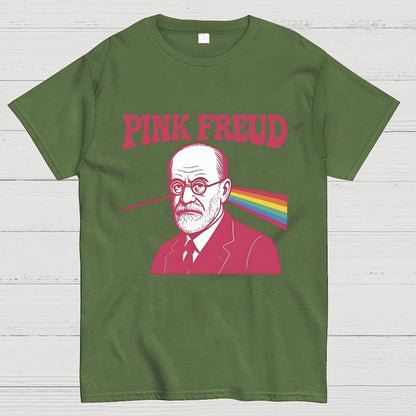 Pink Freud Geek T-Shirt