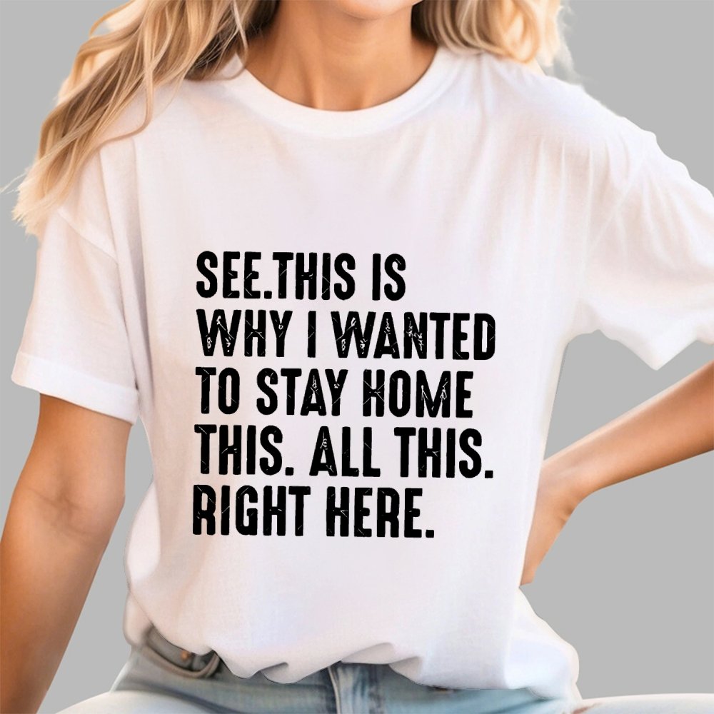 Stay Home Geek T-Shirt