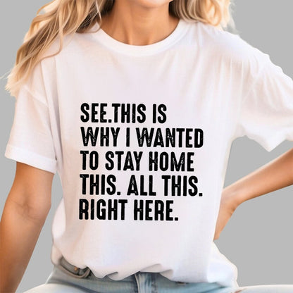 Stay Home Geek T-Shirt