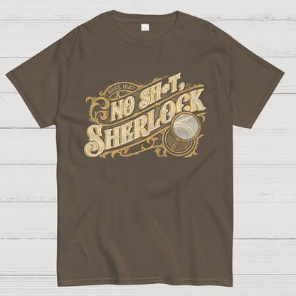 Book Detective Quote No Shit Geek T-Shirt