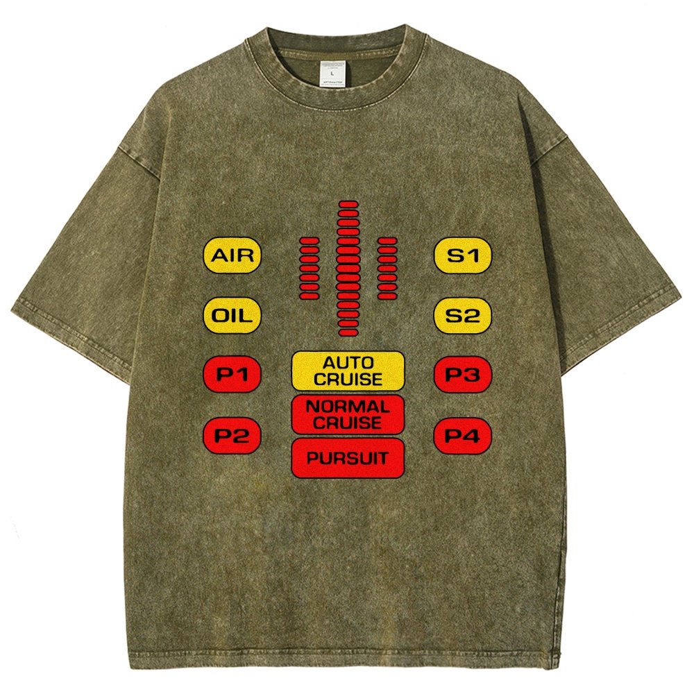Kit Dashboard Supercar Vintage Distressed T-shirt