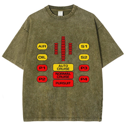 Kit Dashboard Supercar Vintage Distressed T-shirt