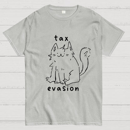 Tax Evasion Cat Geek T-Shirt