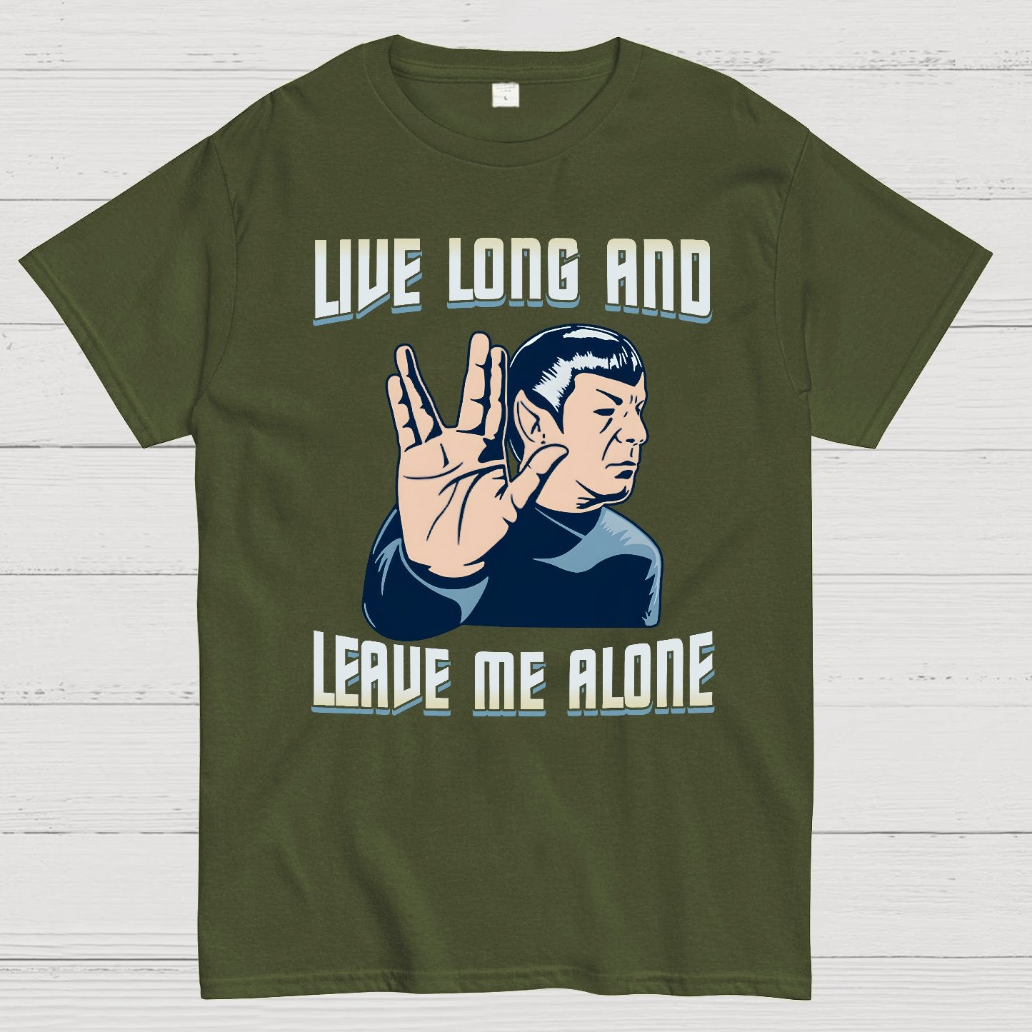 Live Long and Let Me Be Geek T-Shirt